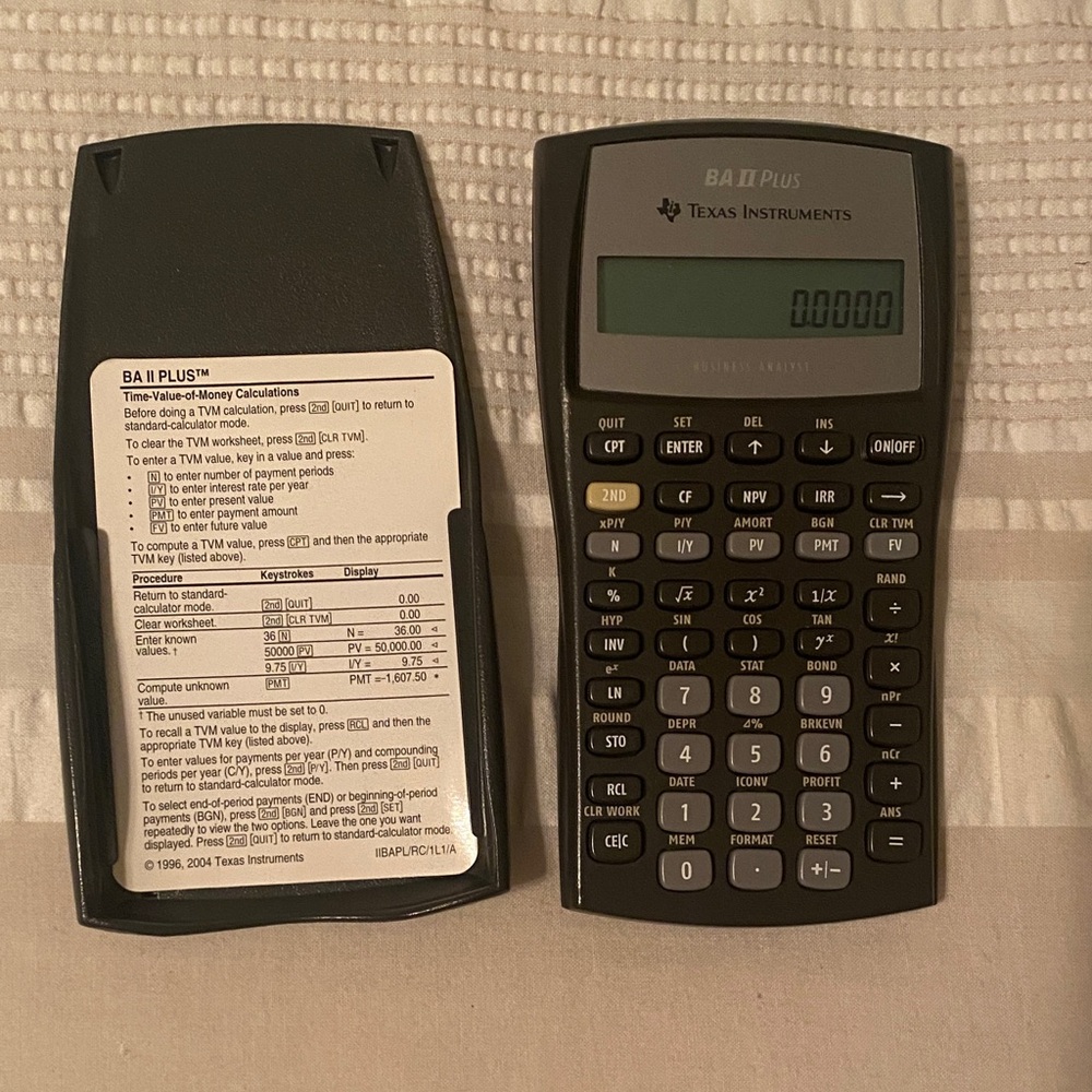 Texas Instruments (TI) BA II Plus Calculator